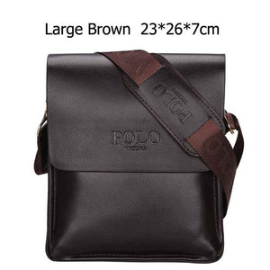 POLO Famous Brand Leather Men Bag - uptowncatlovers