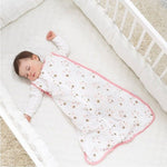 100% Muslin Cotton Baby Thin Slumber Sleeping Bag - uptowncatlovers