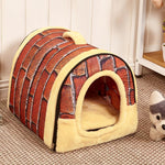 Hot!!! Dog House/Kennel/Nest With Foldable Mat - uptowncatlovers