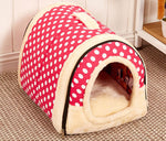 Hot!!! Dog House/Kennel/Nest With Foldable Mat - uptowncatlovers