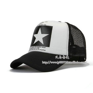 Fashion pointed Star Brand Baseball Cap - uptowncatlovers