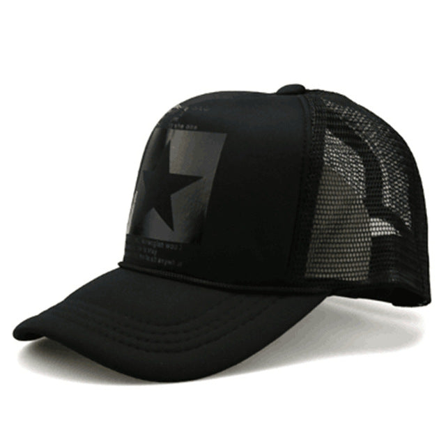 Fashion pointed Star Brand Baseball Cap - uptowncatlovers