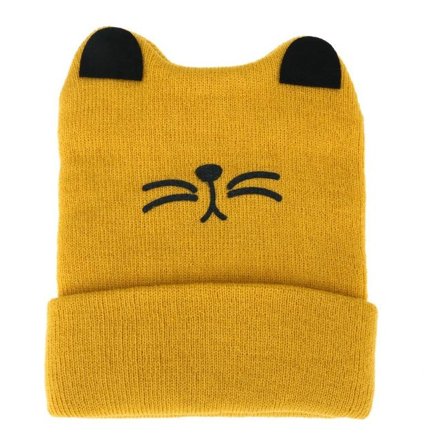 Baby Hats Newborn Cartoon Knitting Cap - uptowncatlovers