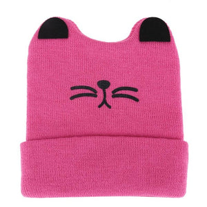 Baby Hats Newborn Cartoon Knitting Cap - uptowncatlovers