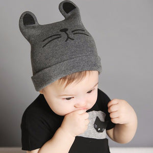 Baby Hats Newborn Cartoon Knitting Cap - uptowncatlovers