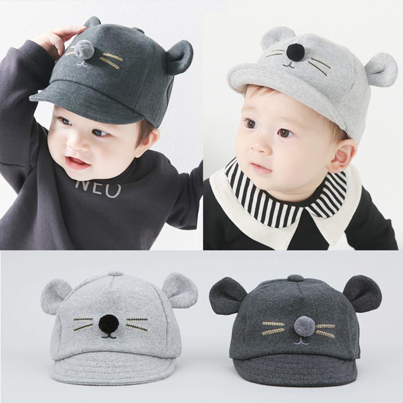 Cartoon Cat Design Baby Hat Baseball Cap - uptowncatlovers