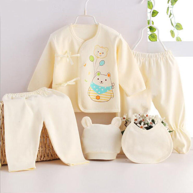 Bekamille Newborn baby sets ( 5pcs/set) infant underwear - uptowncatlovers