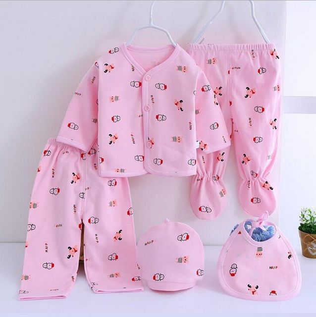 Bekamille Newborn baby sets ( 5pcs/set) infant underwear - uptowncatlovers