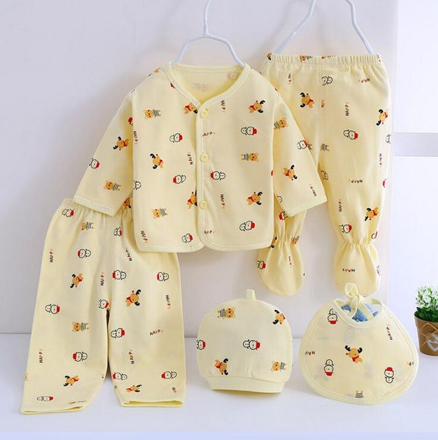 Bekamille Newborn baby sets ( 5pcs/set) infant underwear - uptowncatlovers