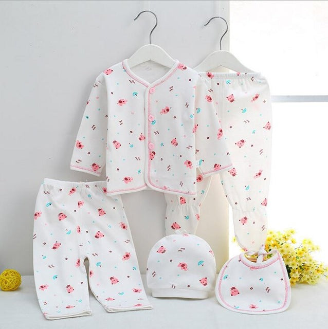 Bekamille Newborn baby sets ( 5pcs/set) infant underwear - uptowncatlovers