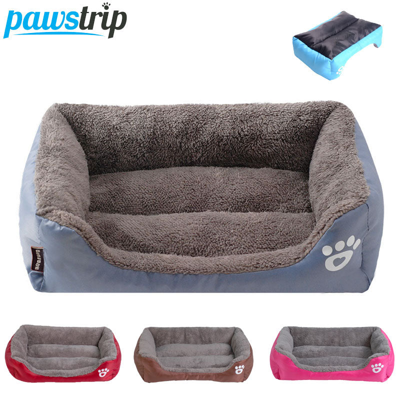 Paw Pet Sofa Beds/Waterproof Bottom Soft Fleece Warm - uptowncatlovers