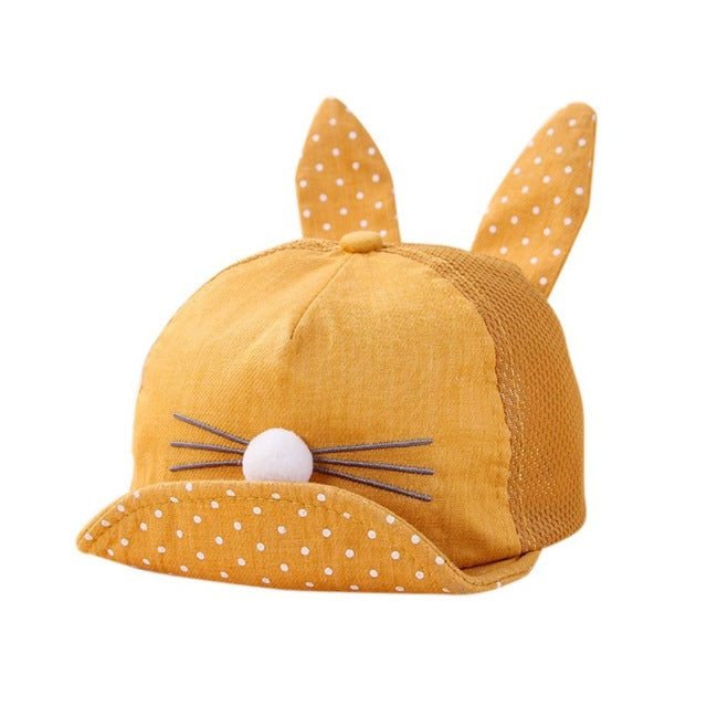 Summer Rabbit Ear/Cat Baby Hat - uptowncatlovers