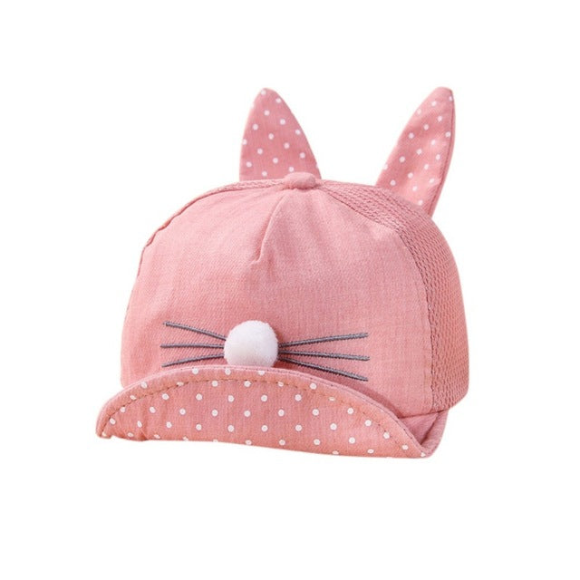 Summer Rabbit Ear/Cat Baby Hat - uptowncatlovers