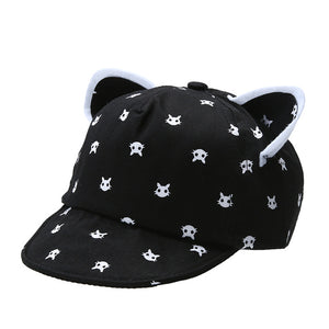 Baby Summer Hat Lovely Cat Ear Sun Hat - uptowncatlovers