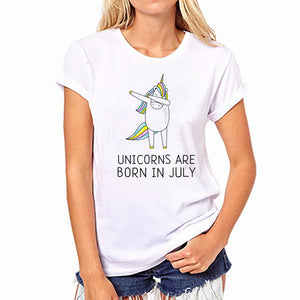 Summer Funny Unicorn  T-shirt 2018 - uptowncatlovers