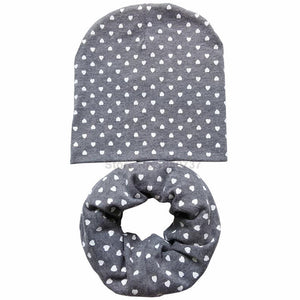 New Baby Hat Autumn  Baby Cap with Scarf - uptowncatlovers