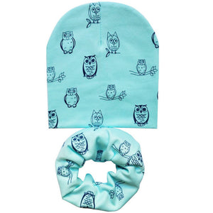 New Baby Hat Autumn  Baby Cap with Scarf - uptowncatlovers