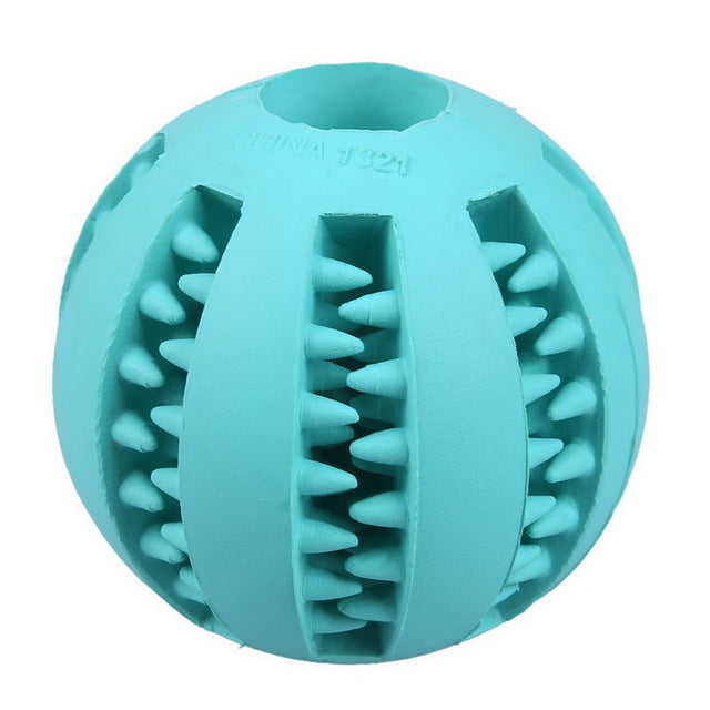 Dog Toy Interactive Rubber Balls - uptowncatlovers