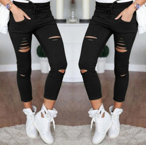 Skinny Ripped Jeans - uptowncatlovers